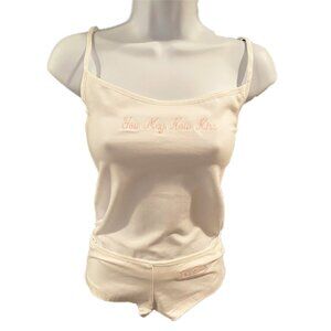 You May Kiss the Bride Camisole and Boy Shorts Set